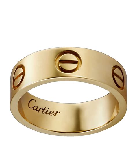 cartier love ring in gold|cartier love interlocking ring.